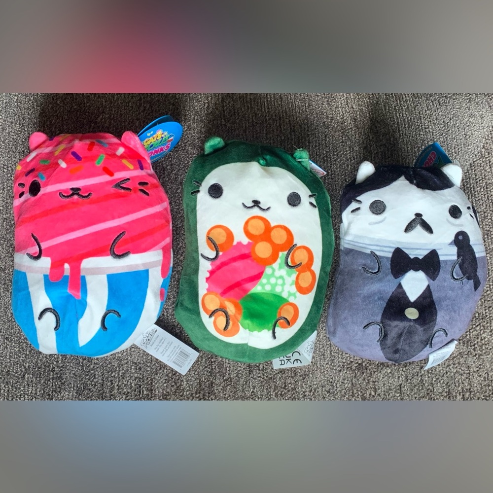 Cats vs Pickles CHONKS - Set of 3
